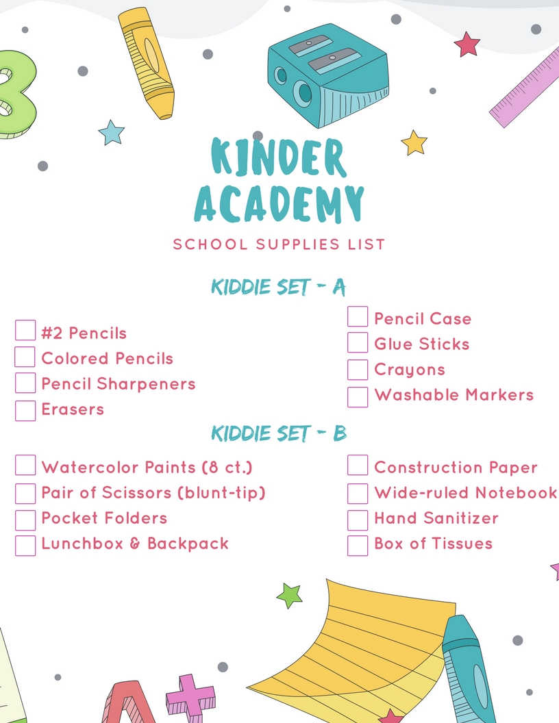 What School Supplies Do Kindergarteners Need?