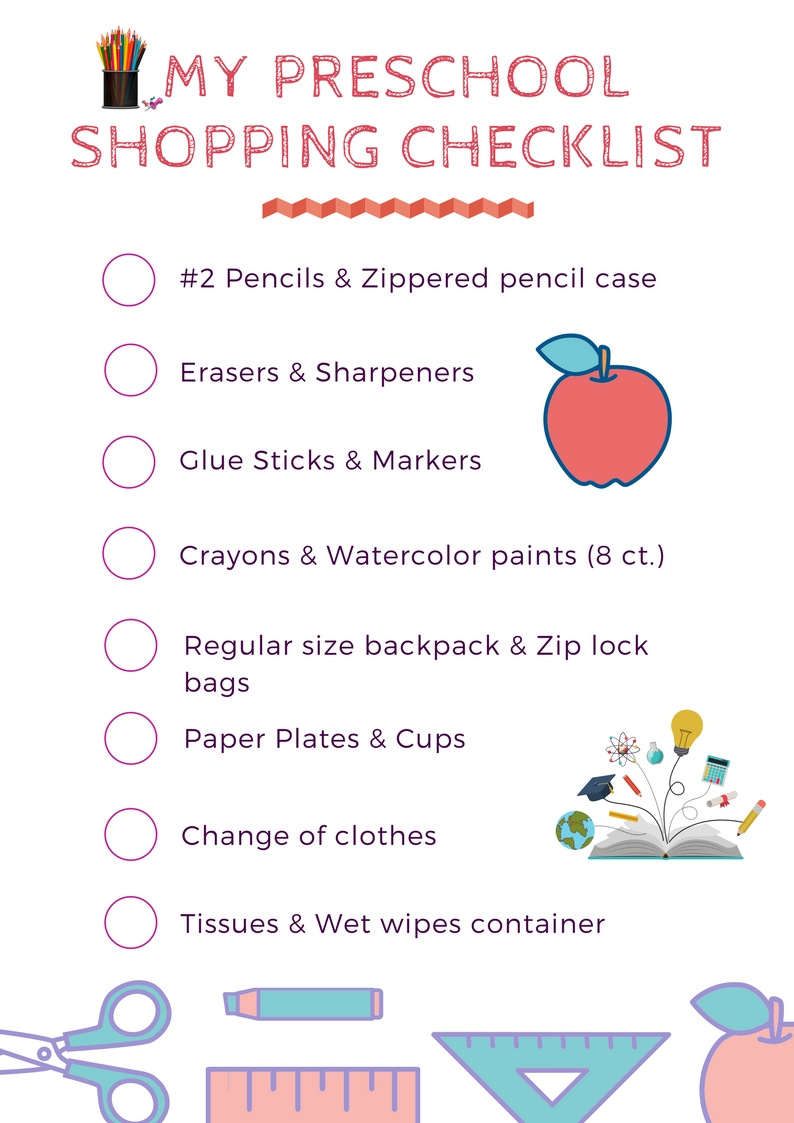 Year Round School Must Have Checklist For Teen Girls + Free Printable