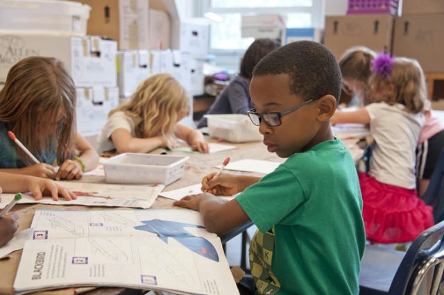 children-studying